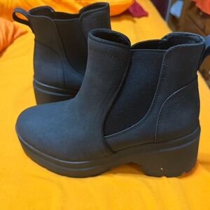 Skechers Black Women's Platform Boots